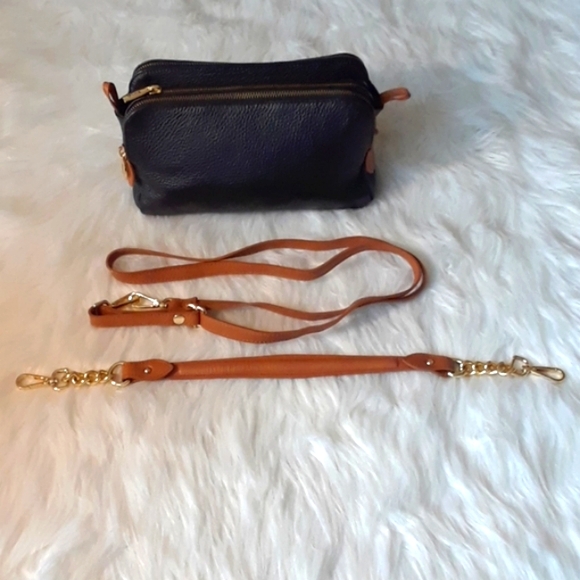 Valentina Italian Leather 3 Way Bag - Picture 6 of 17